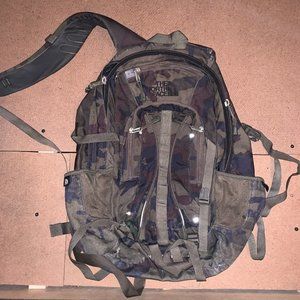 Vintage North face book bag